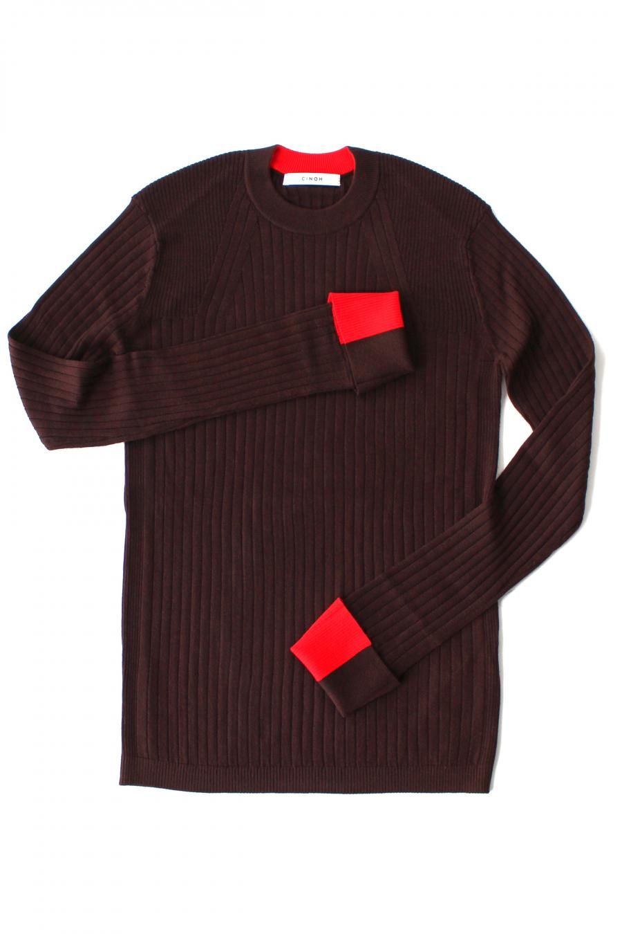 CINOH チノ クルーネック ニット CINOH（チノ）CREW NECK TIGHT KNIT 公式通販