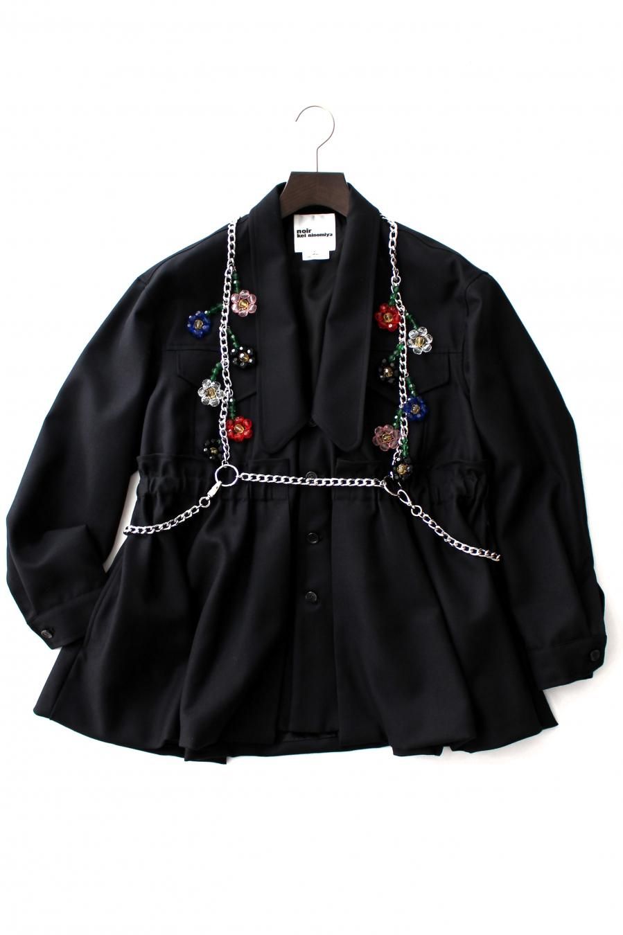 noir kei ninomiya（ノワール・ケイニノミヤ）ビーズ×チェーン