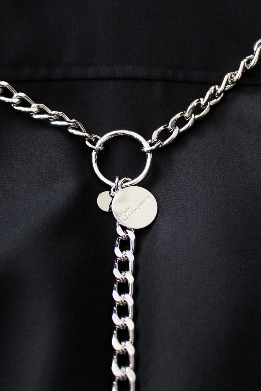 【kaaaaaaa】noir kei ninomiya ハーネス ビスチェ Noir Kei Ninomiya faux-leather Harness Vest | Black | FARFETCH