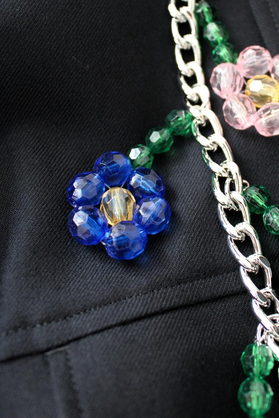 noir kei ninomiya（ノワール・ケイニノミヤ）ビーズ×チェーン 正規