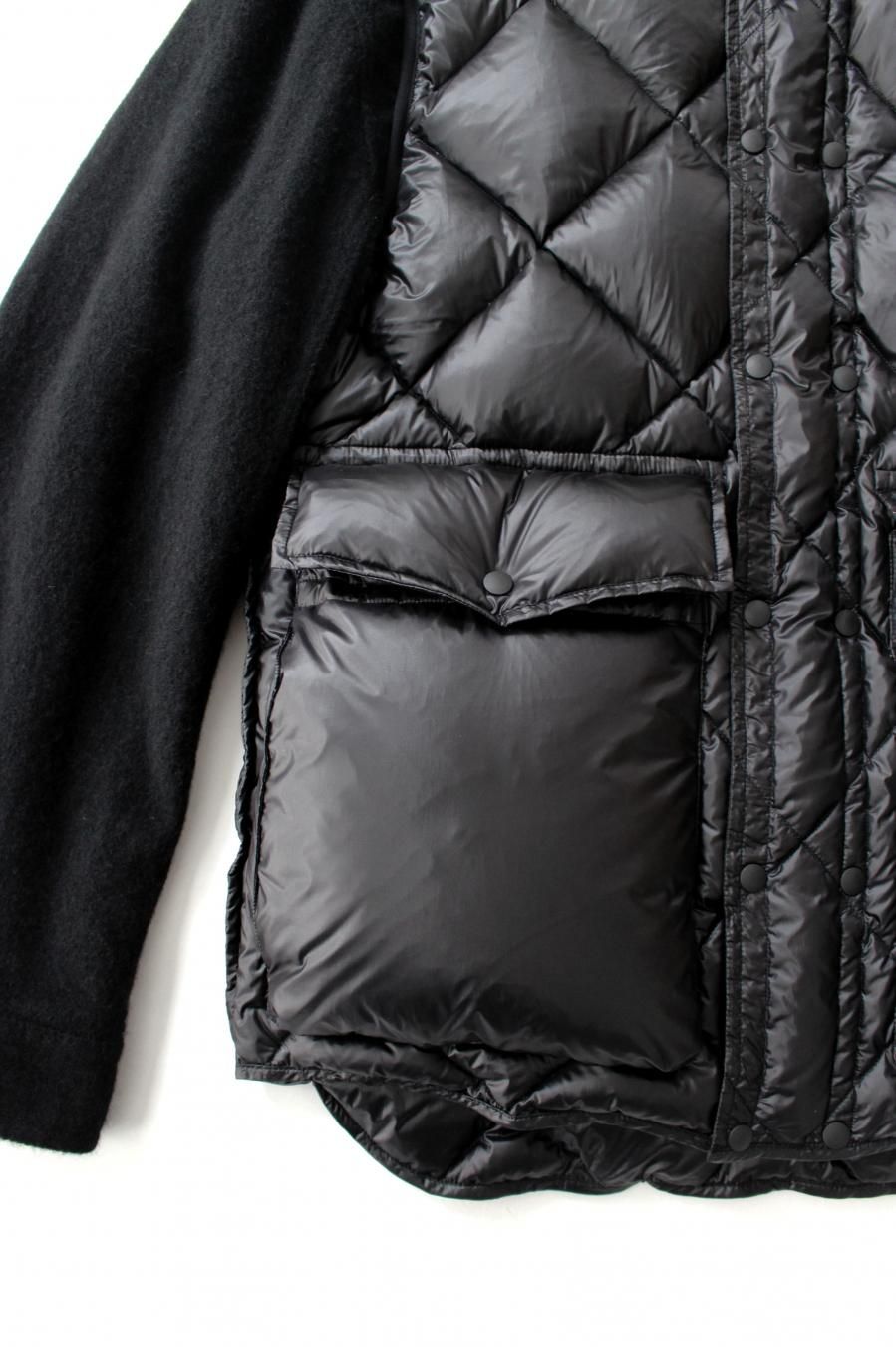 the Shepherd（ザ シェパード）縮絨ウールスリーブダウンブルゾン公式通販