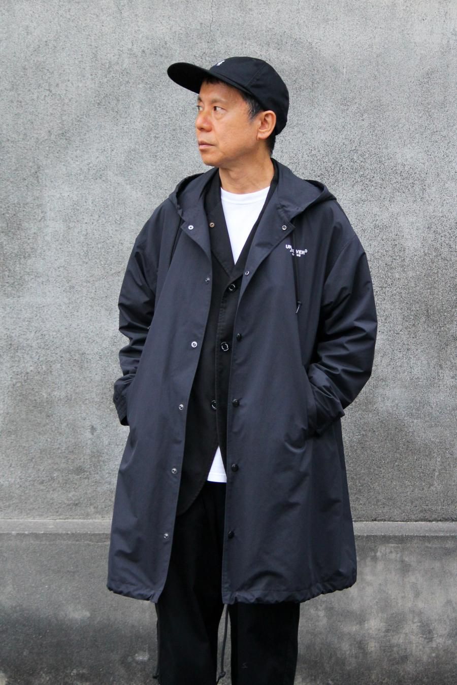 UNDERCOVER（アンダーカバー）裏メッシュフードロングコーチJKT APPLE