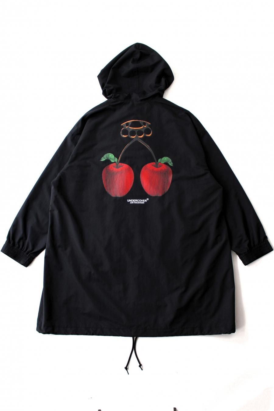 UNDERCOVER（アンダーカバー）裏メッシュフードロングコーチJKT APPLE