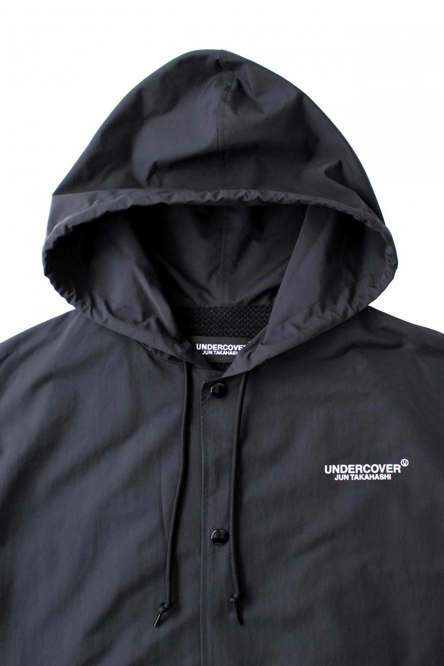 UNDERCOVER（アンダーカバー）裏メッシュフードロングコーチJKT APPLE