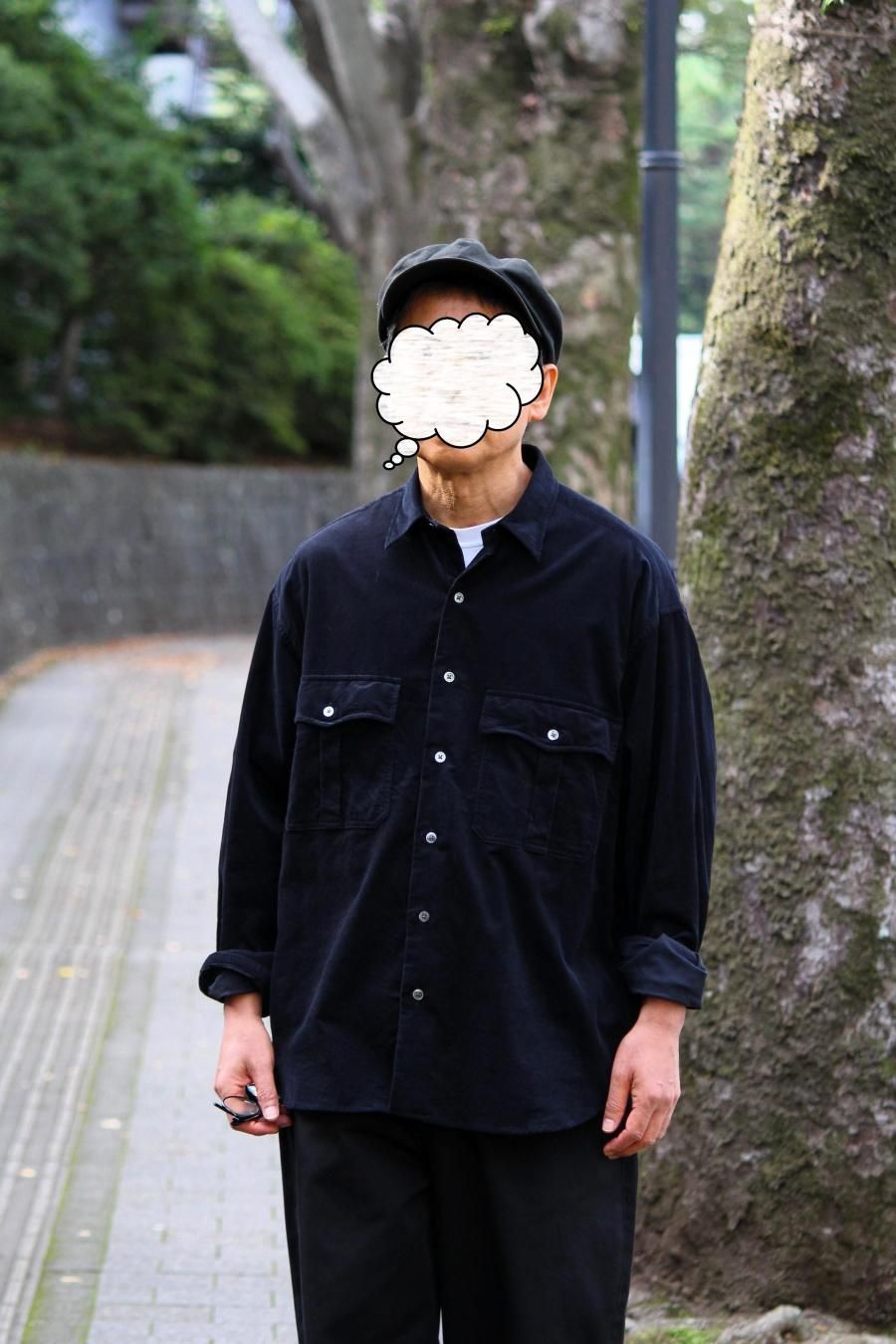 Porter Classic（ポータークラシック）ROLL UP ORGANIC CORDUROY SHIRT