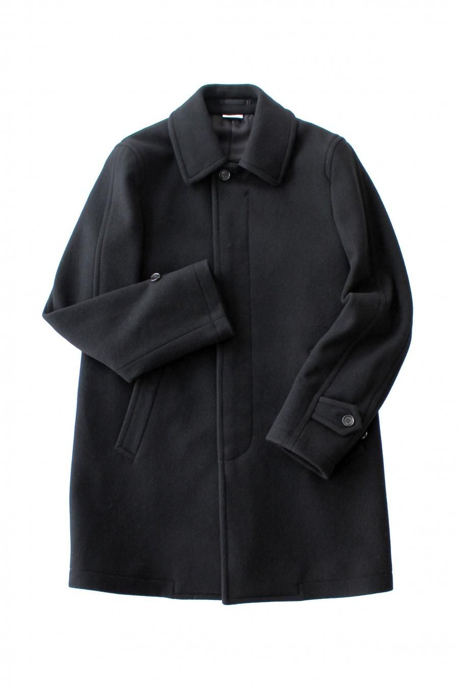 アンダーカバー 96aw レザー切り替え クロス柄ウールステンカラー