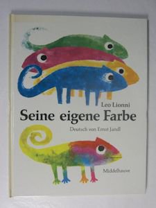 ドイツ語】Seine eigene Farbe 作・絵：Leo Lionni 訳：Ernst Jandl 丸善ブックメイツ