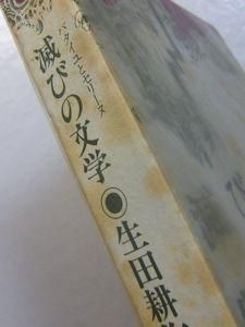 滅びの文学 バタイユとセリーヌ 生田耕作 白水社