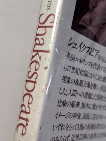 シェイクスピア詩集 海外詩文庫1 訳：関口篤 思潮社