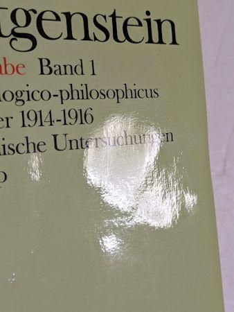 独語】Ludwig Wittgenstein Werkausgabe（ルートヴィヒ・ヴィトゲン