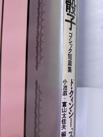 ゴシック叢書１９ 悪魔の骰子 ゴシック短篇集 ド・クィンシー、スコット他 国書刊行会