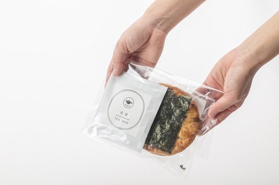 【プチギフトC】個包装ティーバッグ1個・コシヒカリ煎餅