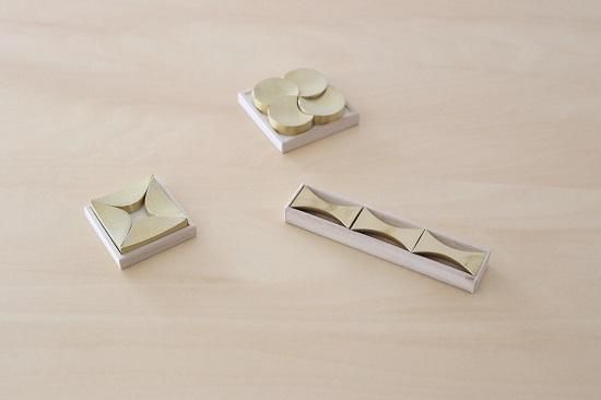 FUTAGAMI|（二上）真鍮箸置き｜最高の日本茶体験を。【すすむ屋