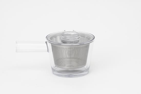 Amazon | すすむ屋茶店 racu 割れない 透明 急須 350ml warenai