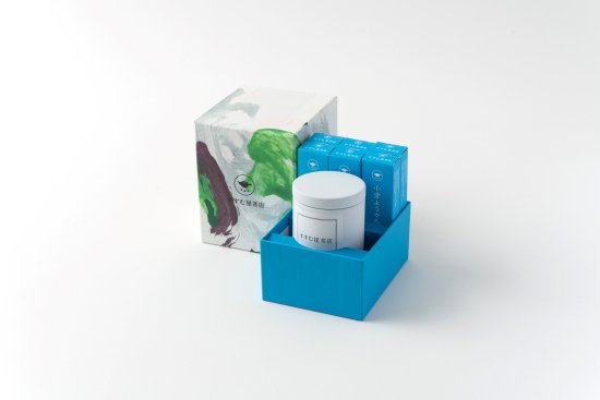 TEA TIME BOX ティータイムボックス　Sサイズ 【煎茶缶】｜茶葉・リーフ・鹿児島茶・緑茶・日本茶