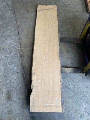 プレミアム】なら一枚板カウンター材 | ナラ素材L2250mm×W670mm - 一枚板専門店「木の店木楽」ー材木店ならではの豊富な品揃えー埼玉ー