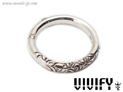 VIVIFY（ビビファイ）/ Arabesque Ring W / gold 3mm body（アラベスク 
