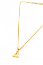 <img class='new_mark_img1' src='https://img.shop-pro.jp/img/new/icons20.gif' style='border:none;display:inline;margin:0px;padding:0px;width:auto;' />【20％OFF】LISTLESS - LOGO NECKLACE (GOLD)