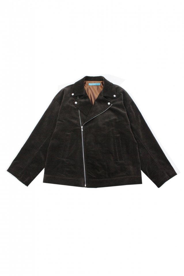 PICK UP】MUZE TURQUOISE LABEL - OVERSEIZE CORDUROY RIDERS JK | GYFT/ギフト BLOG