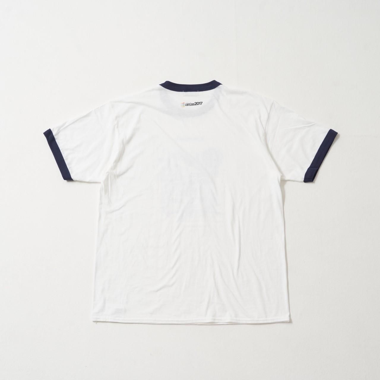 LISTLESSから缶バッチ付き新作リンガーTシャツ【『listless XP