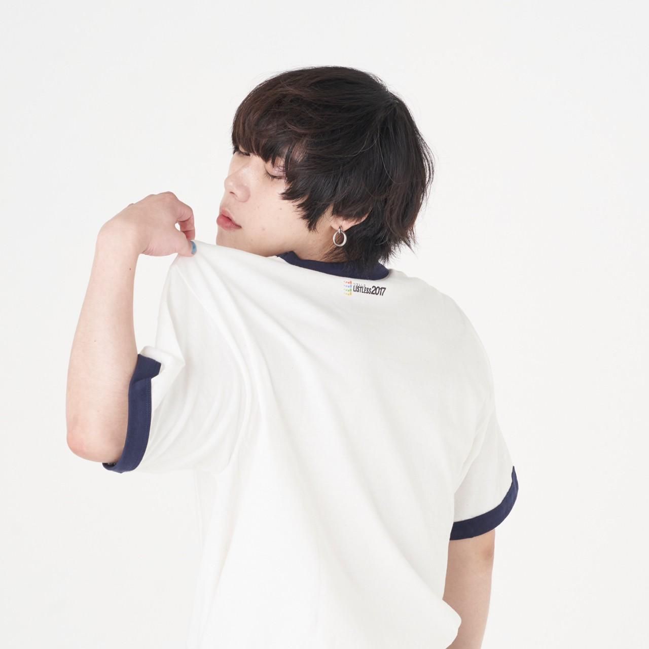 LISTLESSから缶バッチ付き新作リンガーTシャツ【『listless XP