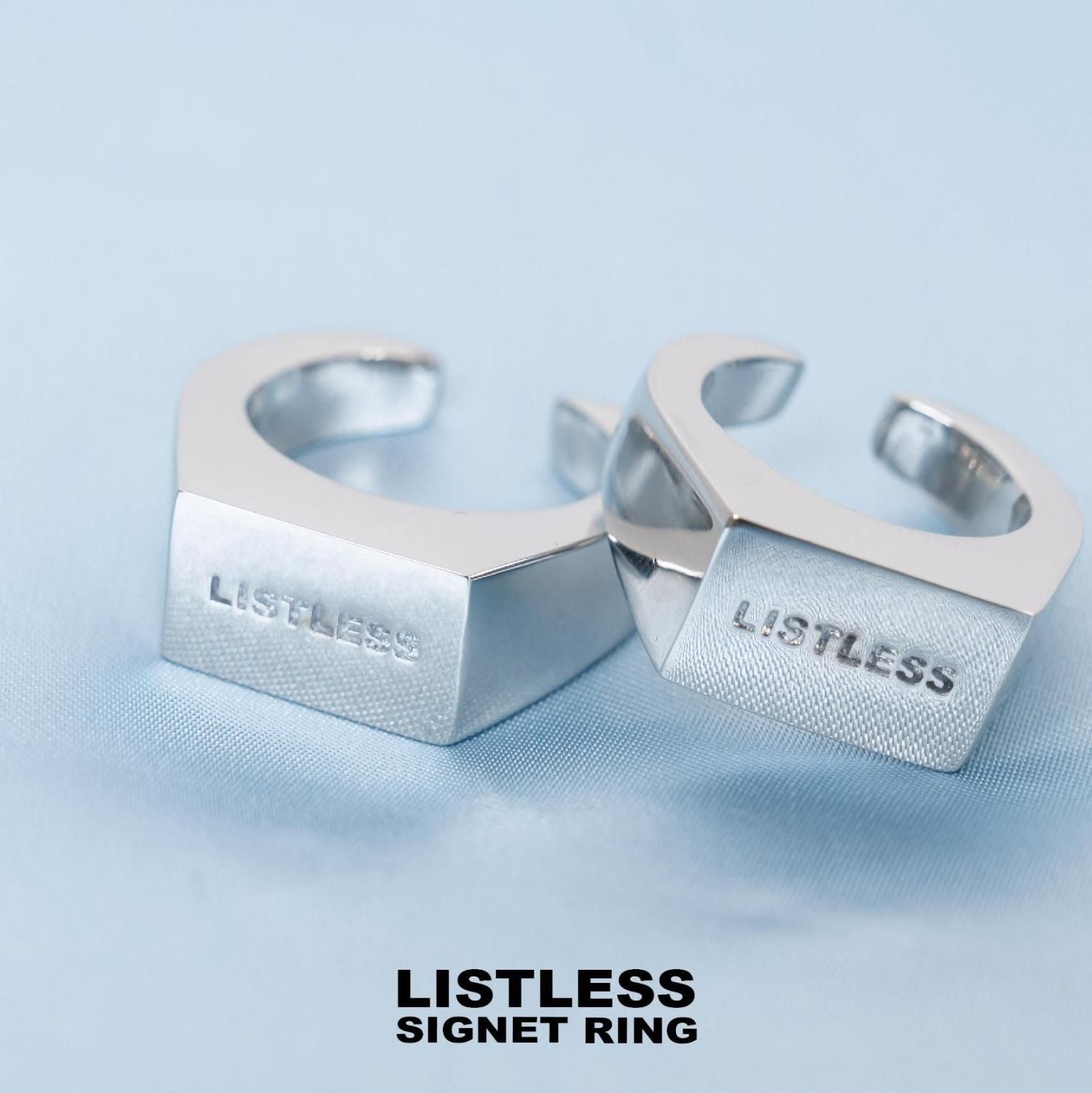 <img class='new_mark_img1' src='https://img.shop-pro.jp/img/new/icons2.gif' style='border:none;display:inline;margin:0px;padding:0px;width:auto;' />ڿ̸LISTLESS-SIGNET RING