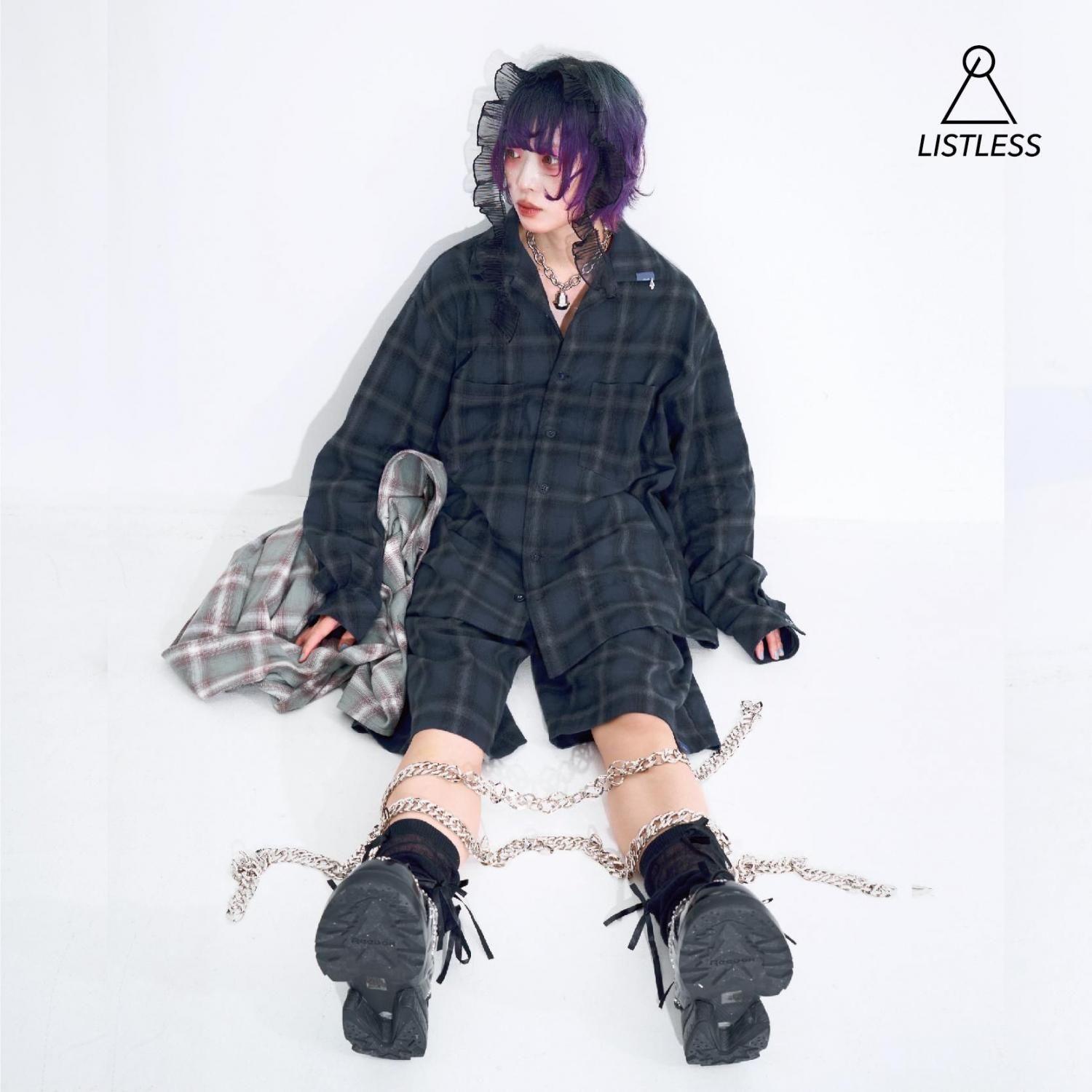 <img class='new_mark_img1' src='https://img.shop-pro.jp/img/new/icons2.gif' style='border:none;display:inline;margin:0px;padding:0px;width:auto;' />LISTLESS-"Modai Interchange"CHECK SETUP(NAVY BLUE)