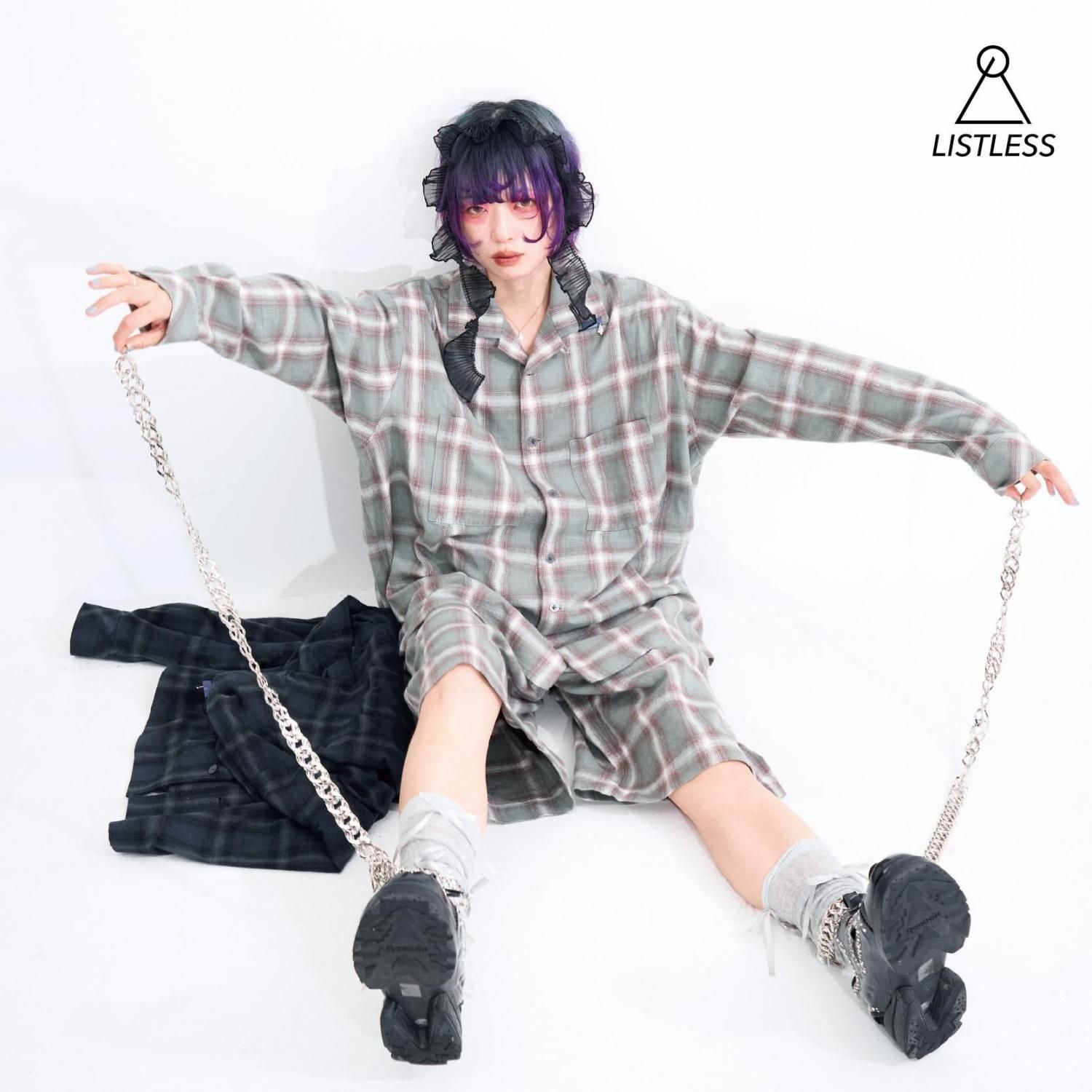 <img class='new_mark_img1' src='https://img.shop-pro.jp/img/new/icons2.gif' style='border:none;display:inline;margin:0px;padding:0px;width:auto;' />LISTLESS-"Modal Interchange"CHECK SETUP(SMOKE MINT)