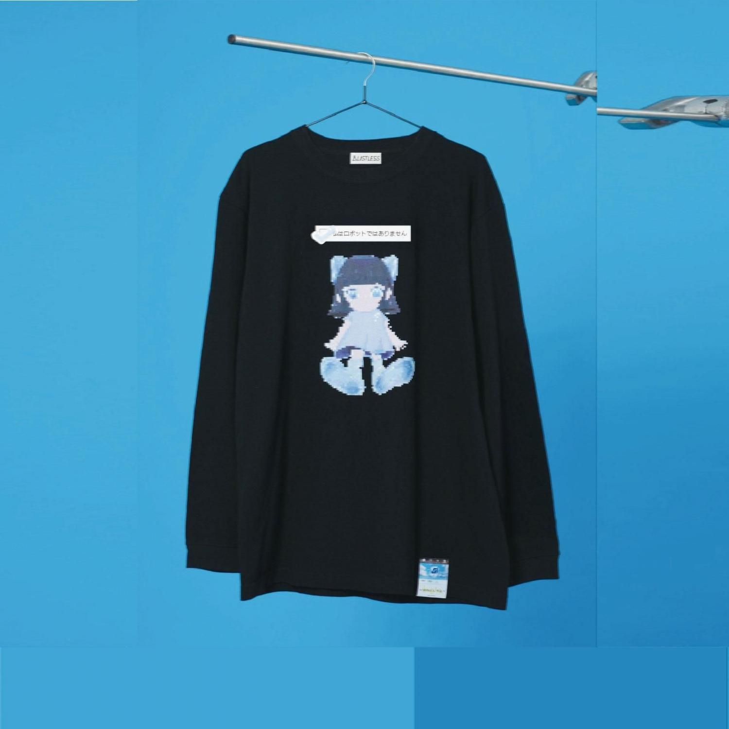 <img class='new_mark_img1' src='https://img.shop-pro.jp/img/new/icons2.gif' style='border:none;display:inline;margin:0px;padding:0px;width:auto;' />ڼʡLISTLESS - ϥܥåȤ㤢ޤ L/S TEE(BLACK)ܥԥХå