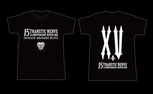 TRANSTIC NERVE 15th Anniversary Tシャツ - defspiral Web Shop