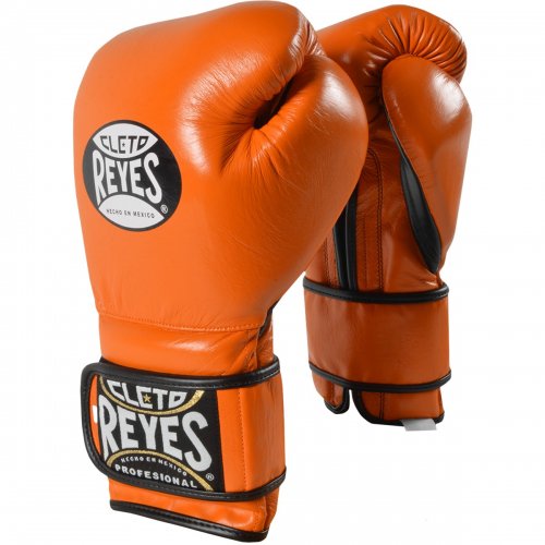 REYES(レイジェス)・トレーニンググローブ（マジックテープ式）/タイガー・オレンジ- ボクシング用品　 ボックスエリート