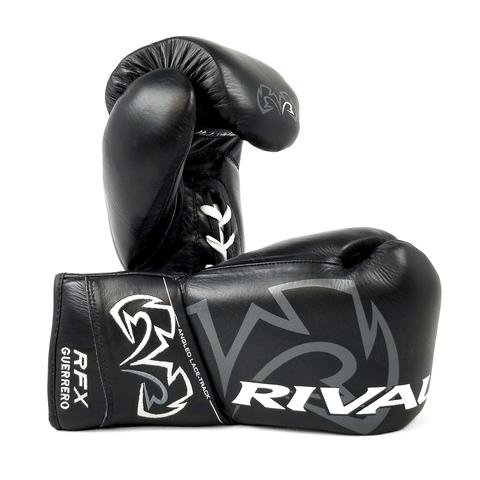 Rival(ライバル)　RFX Guerrero　プロ・ファイトグローブ・HDE‐F/ブラック- ボクシング・格闘技用品　ボックスエリート