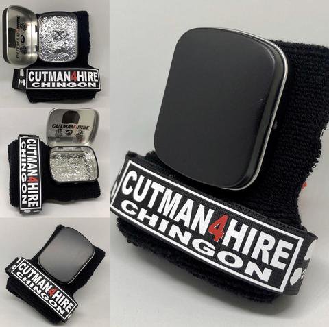 Cutman4hire カットマン４ハイアー Black コーナーマン リストバンド ボクシング 格闘技用品 ボックスエリート