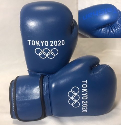 TAISHAN　IBA(AIBA)公認ボクシング・グローブ・ 日本ボクシング連盟認定品 /ブルー　- ボクシング・格闘技用品　ボックスエリート