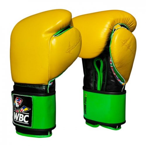TITLE(タイトル) WBC トレーニング＆スパーリンググローブ　ホセ・スライマン　モデル- ボクシング・格闘技用品　ボックスエリート