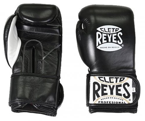REYES(レイジェス) 　トレーニング・グローブ（マジックテープ式)8オンス、10オンス/ブラック- ボクシング・格闘技用品　ボックスエリート