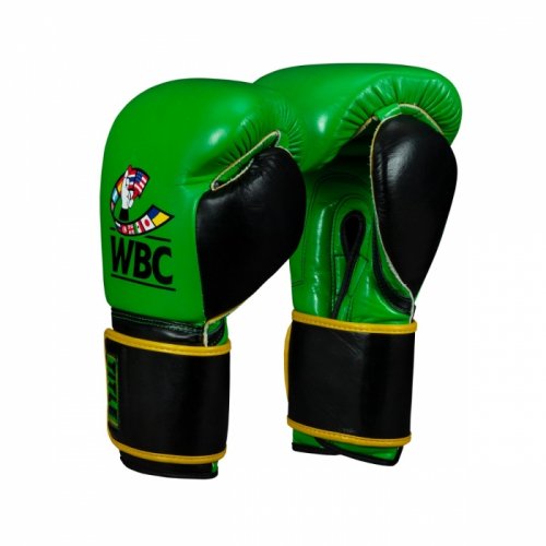 TITLEタイトル WBC Green Belt トレーニンググローブグリーン - ボクシング