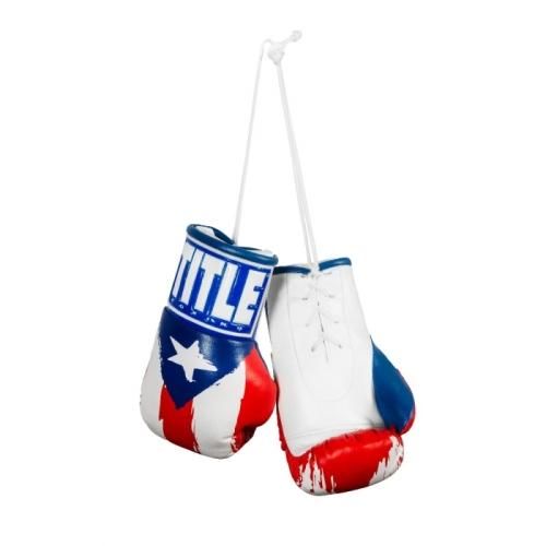 TITLE(タイトル) ミニ・ボクシンググローブ 5インチ(12.7cm )/ホワイト