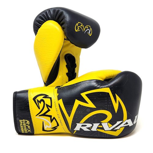 Rival(ライバル) RFX-GUERRERO スパーリング・グローブ・P4Pエディション/ブラック×イエロー- ボクシング・格闘技用品　 ボックスエリート
