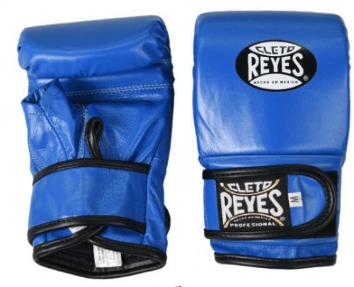 REYES(レイジェス)パンチンググローブ・マジックテープ式(ブルー) - ボクシング・格闘技用品　ボックスエリート