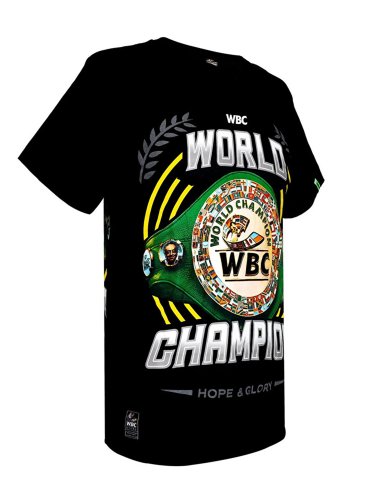 WBC ワールドチャンピオン Ｔシャツ /ブラック- ボクシング・格闘技 ...