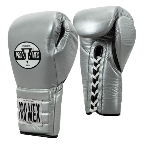 PRO MEX(プロメックス) プロ・トレーニング＆スパーリンググローブV3.0(紐式)/シルバー：取り寄せサイズ- ボクシング・格闘技用品　 ボックスエリート