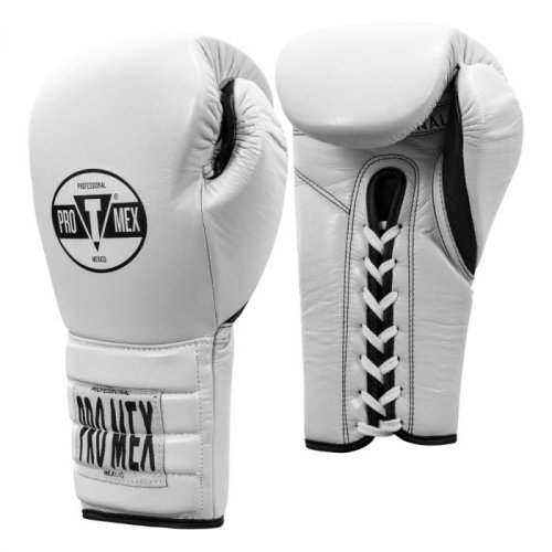 PRO MEX(プロメックス) プロ・トレーニング＆スパーリンググローブV3.0(紐式)/ホワイト：取り寄せサイズ- ボクシング・格闘技用品　 ボックスエリート