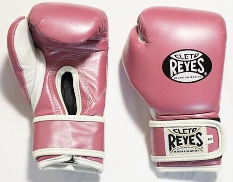 CLETO REYES レイジェス ボクシンググローブ 8oz ピンク REYES(レイジェス) キッズ用トレーニンググローブ(マジック