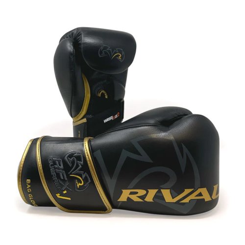Rival(ライバル)　RFX Guerrero　HDE-F　プロ・ファイトスタイル・バッググローブ/ブラック×ゴールド - ボクシング・格闘技用品　 ボックスエリート