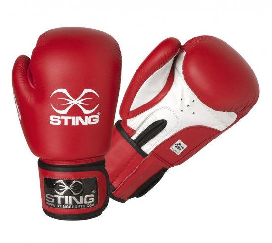Sting スティング リオ オリンピック公式 Aibaボクシンググローブ 赤 ボクシング 格闘技用品 ボックスエリート