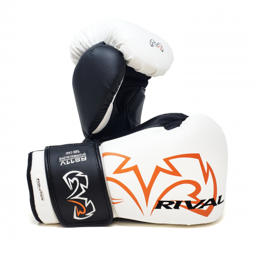 Rival(ライバル) RS11V エボリューション・スパーリング・グローブ/ホワイト- ボクシング・格闘技用品　ボックスエリート