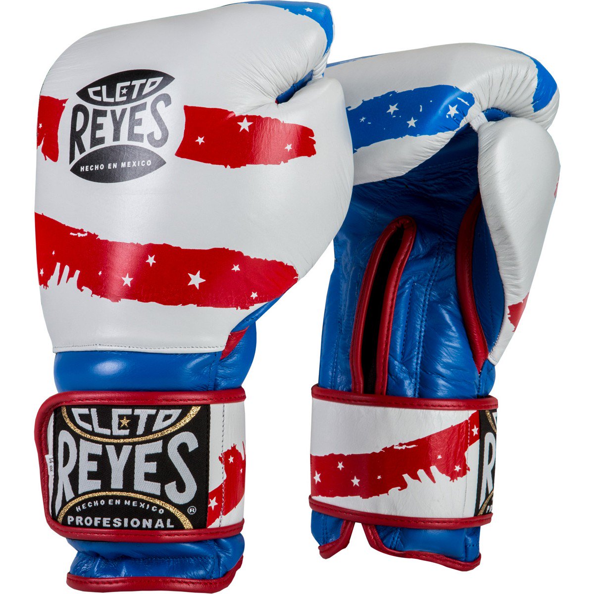 REYES(レイジェス) トレーニング＆スパーリンググローブ（マジックテープ式) USAフラッグ・カラー - ボクシング・格闘技用品 ボックスエリート