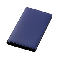 ブレイリオ/Brelio ブレンタボックスカーフ バイブルサイズ システム手帳 6穴11mm No.578-70 ブルー
