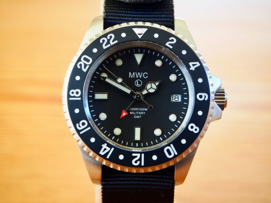 新着商品 【最終価格】MWC MILITARY ダイバー GMT - 時計